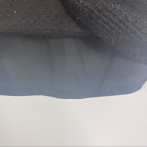 LOFT Petite Sparkle Pleated Full Skirt, size 2P - Picture 5 of 9